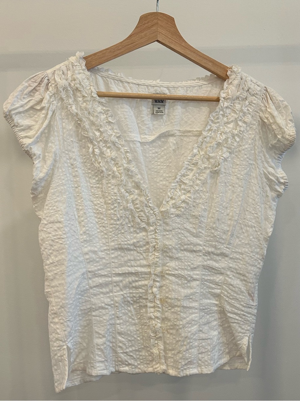 BDG Ria Ruffle Top